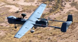 A Northrop Grumman, Hunter Unmanned Aircraft System (UAS)